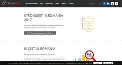 Desktop Screenshot of creditinfo.ro